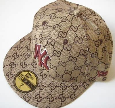 new era gucci fitted hat|gucci hat with strap.